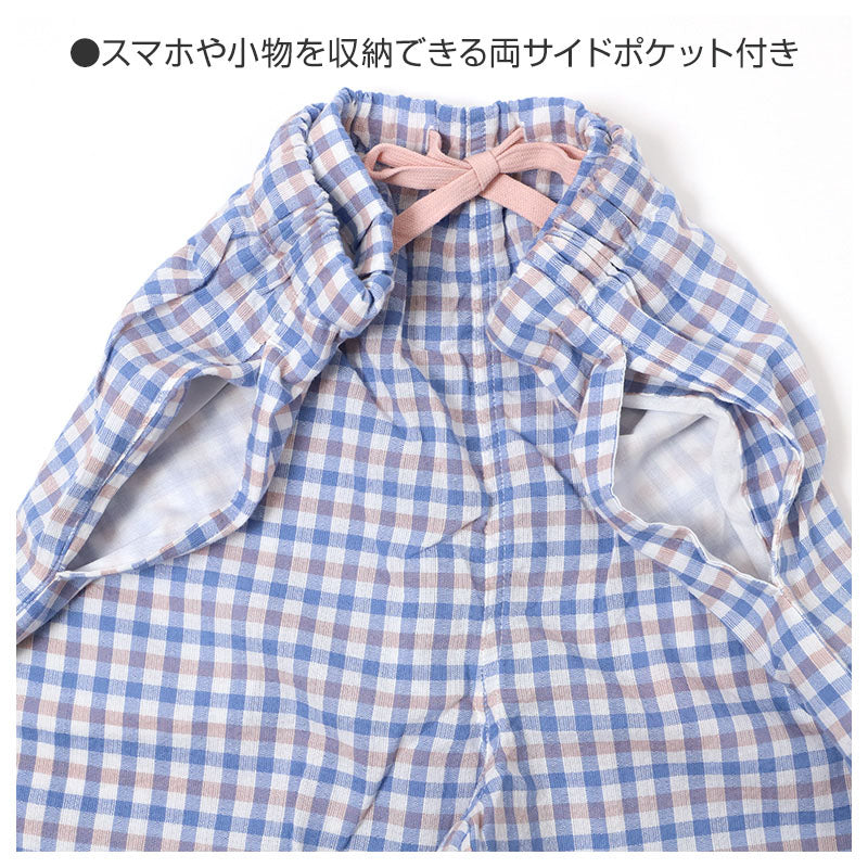 ルームパンツ レディース 7分丈 しじら 部屋着 M L LL 夏用 涼しい ステテコ 七分丈 パジャマパンツ イージーパンツ ズボン 春夏 リラックスパンツ 婦人 女性 ホームウェア ナイトウェア 寝間着 くつろぎ着 涼感 肌ばなれ さらさら ゆったり