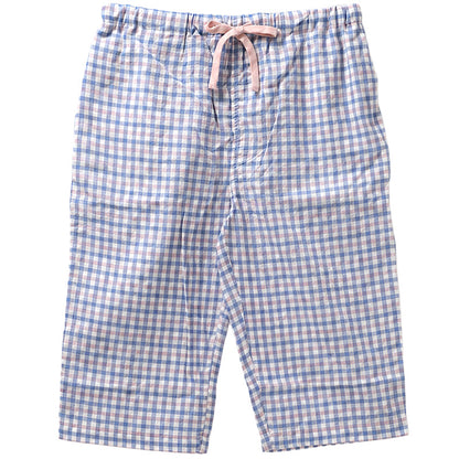 ルームパンツ レディース 7分丈 しじら 部屋着 M L LL 夏用 涼しい ステテコ 七分丈 パジャマパンツ イージーパンツ ズボン 春夏 リラックスパンツ 婦人 女性 ホームウェア ナイトウェア 寝間着 くつろぎ着 涼感 肌ばなれ さらさら ゆったり