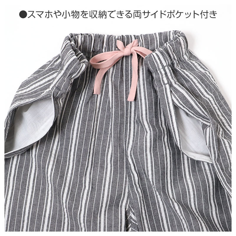 ルームパンツ レディース 7分丈 サッカー 綿混 部屋着 M L LL 夏用 涼しい 七分丈 パジャマパンツ ステテコ イージーパンツ 春夏 リラックスパンツ 婦人 女性 ホームウェア ナイトウェア 寝間着 くつろぎ着 涼感 さらさら 軽い カジュアル ゆったり