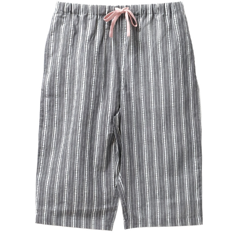 ルームパンツ レディース 7分丈 サッカー 綿混 部屋着 M L LL 夏用 涼しい 七分丈 パジャマパンツ ステテコ イージーパンツ 春夏 リラックスパンツ 婦人 女性 ホームウェア ナイトウェア 寝間着 くつろぎ着 涼感 さらさら 軽い カジュアル ゆったり