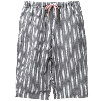 ルームパンツ レディース 7分丈 サッカー 綿混 部屋着 M L LL 夏用 涼しい 七分丈 パジャマパンツ ステテコ イージーパンツ 春夏 リラックスパンツ 婦人 女性 ホームウェア ナイトウェア 寝間着 くつろぎ着 涼感 さらさら 軽い カジュアル ゆったり