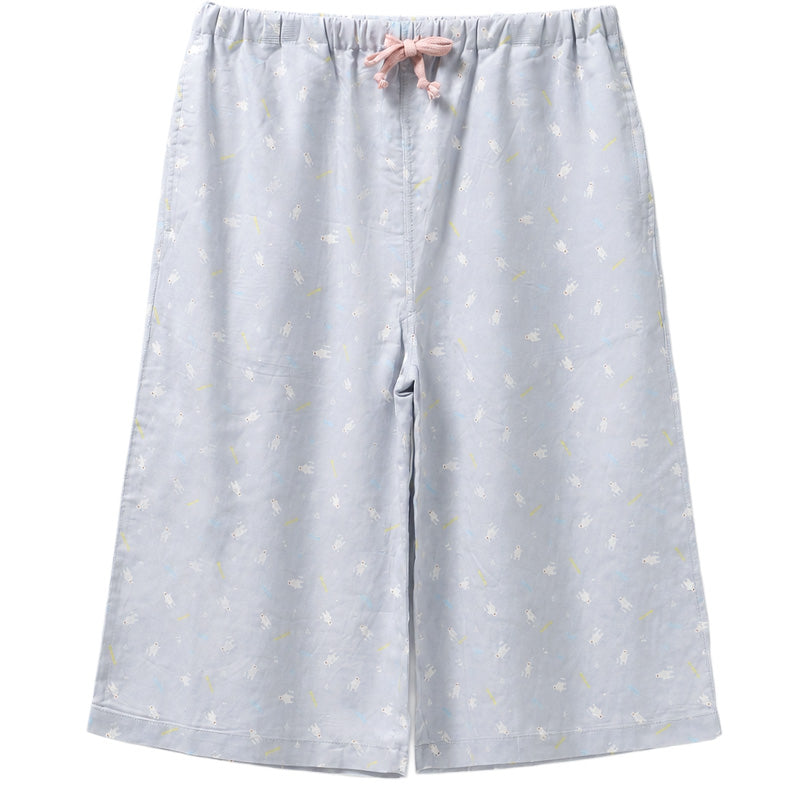 ルームパンツ レディース 7分丈 レーヨン100 部屋着 M L LL 夏用 涼しい 七分丈 パジャマパンツ イージーパンツ 春夏 リラックスパンツ 婦人 女性 ホームウェア ナイトウェア 寝間着 くつろぎ着 涼感 なめらか とろみ やわらかい さらさら ゆったり