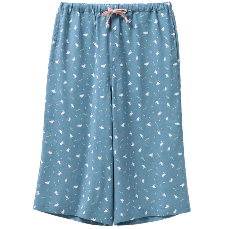 ルームパンツ レディース 7分丈 レーヨン100 部屋着 M L LL 夏用 涼しい 七分丈 パジャマパンツ イージーパンツ 春夏 リラックスパンツ 婦人 女性 ホームウェア ナイトウェア 寝間着 くつろぎ着 涼感 なめらか とろみ やわらかい さらさら ゆったり