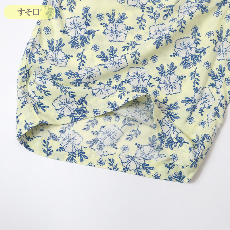 レーヨン ハーフパンツ レディース ルームウェア 部屋着 短パン ショートパンツ 5分丈 M L LL パンツ 夏 涼しい 薄手 とろみ なめらか やわらかい 通気性 吸湿性 ウエストゴム ウエストひも ゴム交換可 リラックスパンツ パジャマ下 リゾート