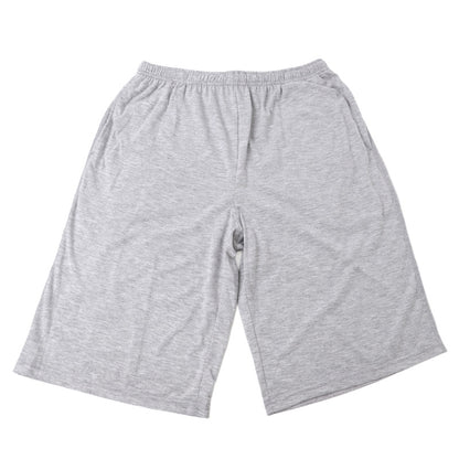 メンズ ルームパンツ ハーフパンツ 5分丈 TC天竺 綿混 無地 部屋着 パジャマパンツ M L LL 前とじ ウエストひも サイドポケット やわらかい 楽ちん リラックスパンツ 短パン ショートパンツ ルームウェア 寝巻き 春 夏 紳士 男性 お父さん 父の日