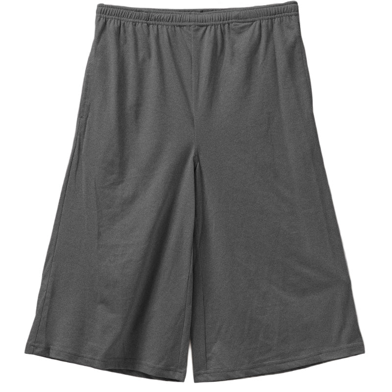 ルームパンツ レディース 7分丈 ワイド 天竺 綿混 無地 部屋着 M L LL 春夏 パジャマパンツ 七分丈 ゆったり イージーパンツ リラックスパンツ 婦人 女性 ホームウェア ナイトウェア 寝間着 くつろぎ着 やわらかい さらっと 軽い 洗い替え 室内着