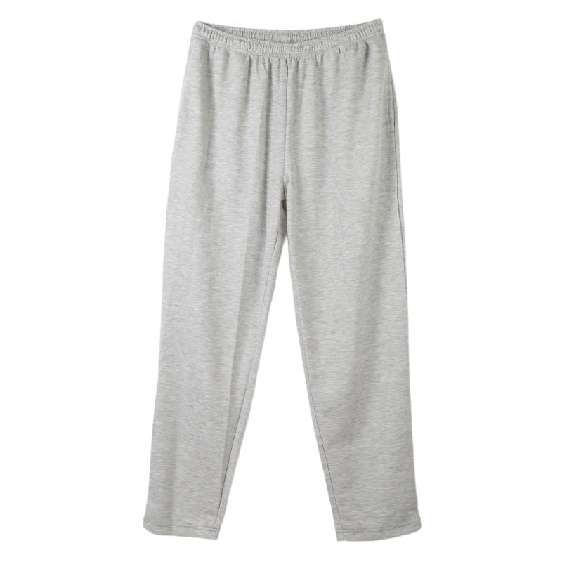 メンズ パンツ ストレート ダンボールニット ルームパンツ 部屋着 パジャマ M L LL 3L ウエストゴム 紐調整可能 ポケット付き 無地 シンプル リラックスパンツ イージーパンツ 大きいサイズ 春 夏 秋 冬 オールシーズン 軽量 柔らか 快適 スウェット