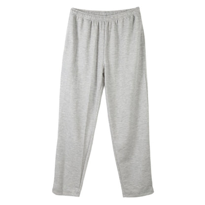 メンズ パンツ ストレート ダンボールニット ルームパンツ 部屋着 パジャマ M L LL 3L ウエストゴム 紐調整可能 ポケット付き 無地 シンプル リラックスパンツ イージーパンツ 大きいサイズ 春 夏 秋 冬 オールシーズン 軽量 柔らか 快適 スウェット