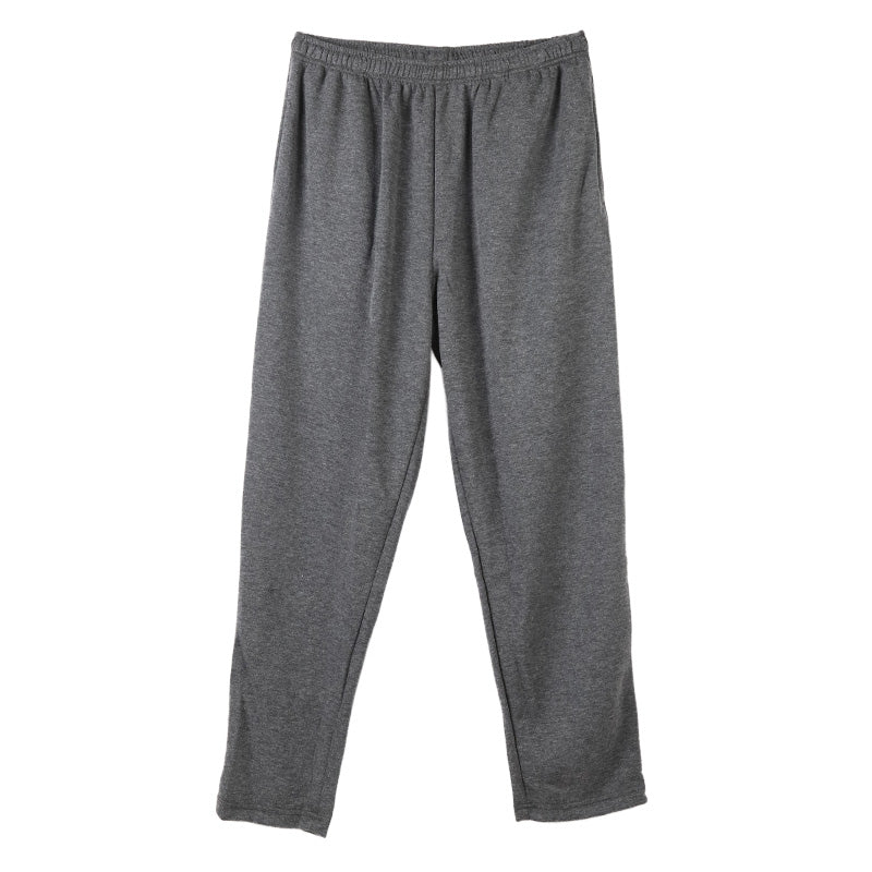 メンズ パンツ ストレート ダンボールニット ルームパンツ 部屋着 パジャマ M L LL 3L ウエストゴム 紐調整可能 ポケット付き 無地 シンプル リラックスパンツ イージーパンツ 大きいサイズ 春 夏 秋 冬 オールシーズン 軽量 柔らか 快適 スウェット
