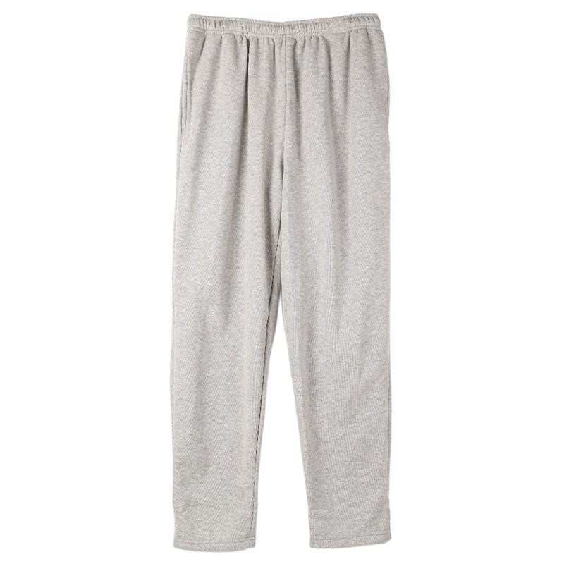ルームパンツ メンズ 裏起毛 パンツ ルームウェア ストレート スウェット M L LL 3L ウエストゴム ポケット付き 無地 シンプル リラックスパンツ イージーパンツ 大きいサイズ 暖かい あったか 冬用 防寒 寒さ対策 保温 部屋着 パジャマ