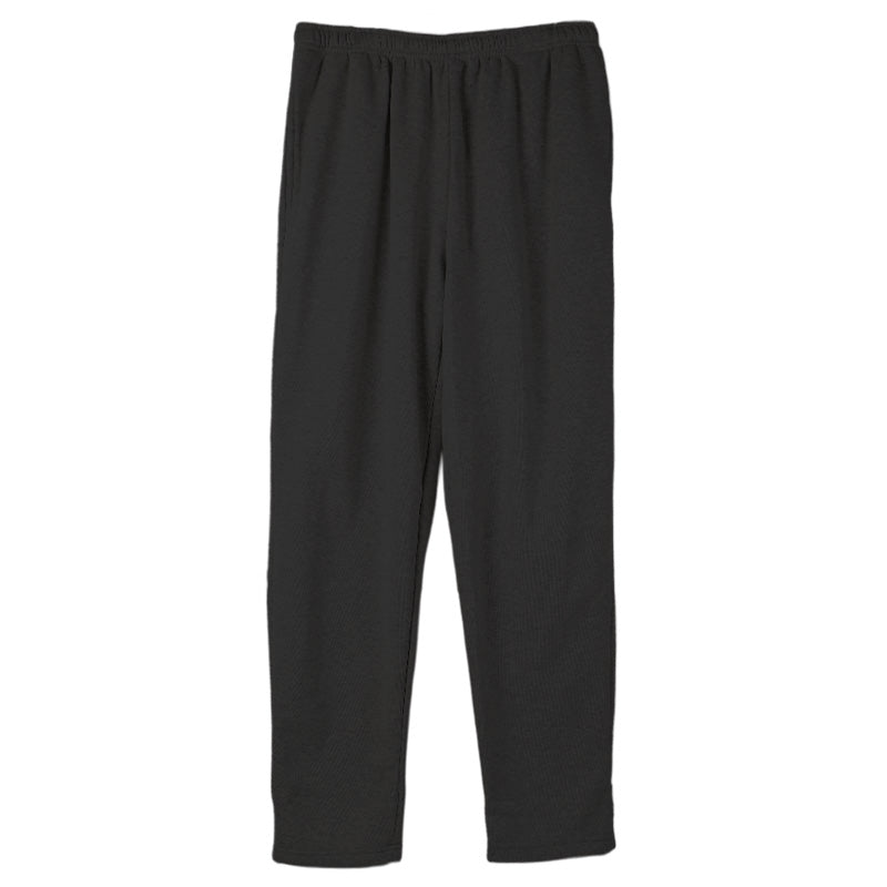 ルームパンツ メンズ 裏起毛 パンツ ルームウェア ストレート スウェット M L LL 3L ウエストゴム ポケット付き 無地 シンプル リラックスパンツ イージーパンツ 大きいサイズ 暖かい あったか 冬用 防寒 寒さ対策 保温 部屋着 パジャマ