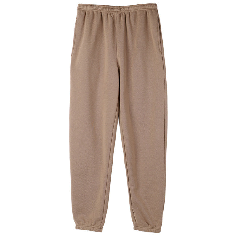 ルームパンツ レディース 裏起毛 パンツ ルームウェア 裾しぼり スウェット M L LL ウエストゴム ポケット付き 無地 シンプル リラックスパンツ イージーパンツ 暖かい あったか 冬用 防寒 寒さ対策 保温 部屋着 パジャマ