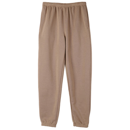 ルームパンツ レディース 裏起毛 パンツ ルームウェア 裾しぼり スウェット M L LL ウエストゴム ポケット付き 無地 シンプル リラックスパンツ イージーパンツ 暖かい あったか 冬用 防寒 寒さ対策 保温 部屋着 パジャマ