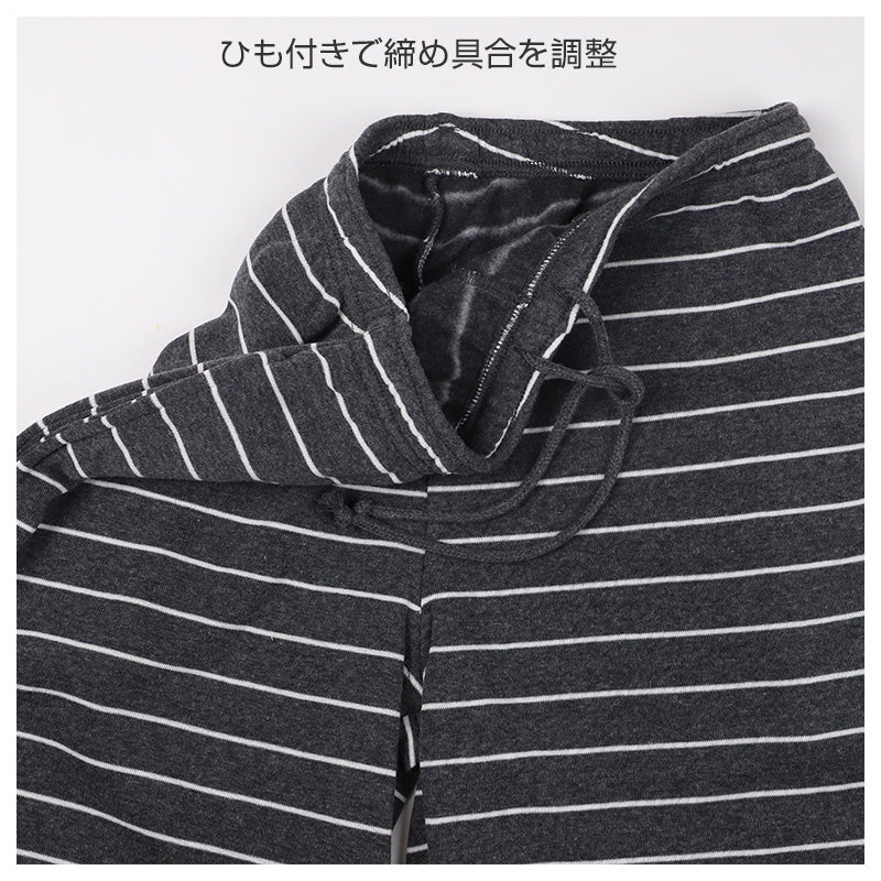 ルームパンツ レディース 裏起毛 パンツ ボーダー ルームウェア ストレート スウェット M L LL ウエストゴム ポケット付き シンプル リラックスパンツ イージーパンツ 暖かい あったか 冬用 防寒 寒さ対策 保温 部屋着 パジャマ