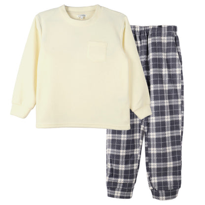 フリース ルームウェア パジャマ 無地 女児 子供 キッズ ジュニア 上下セット 130 140 150 160 cm セットアップ スウェット トレーナー 女の子 ガーイズ カジュアル あったか 暖かい 保温 防寒 秋冬 冬 長袖 長ズボン 可愛い 冬用 部屋着 シンプル プレゼント ギフト