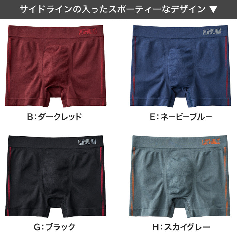 廃盤　希少BODY WILD ボクサーパンツ サイズ M　 黒 赤 グンゼ 【2枚セット】BodyWild 立体成型ボクサーパンツ M～LL