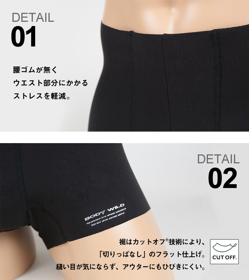 グンゼ ボディワイルド ボクサーパンツ メンズ AIRZ エアーズ M～LL