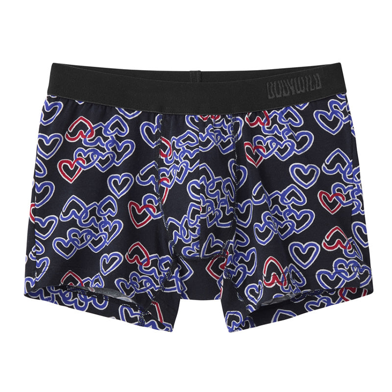 ボディワイルド 綿 ベア天 ボクサーブリーフ メンズ 前閉じ グンゼ M L 下着 パンツ インナー 男性用 ボクサー 綿混 ストレッチ 快適 フィット おしゃれ グラフィック デザイン ブランド 人気 シンプル アンダーウェア デイリー ギフト プレゼント オールシーズン