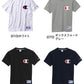Champion Tシャツ メンズ 半袖 S～XL (男性 紳士 左胸刺繍 シャツ インナー チャンピオン 綿100%) (在庫限り)
