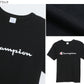 Champion メンズ 丸首 半袖Tシャツ (S～XL)(ベーシック チャンピオン ブランド 紳士 半袖シャツ 綿100% 大きいサイズあり) (在庫限り)
