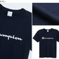 Champion メンズ 丸首 半袖Tシャツ (S～XL)(ベーシック チャンピオン ブランド 紳士 半袖シャツ 綿100% 大きいサイズあり) (在庫限り)