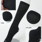 カロリーオフ 着圧 ハイソックス 黒 ダイヤ柄 22-25cm (靴下 レディース ひざ下 ビジネスソックス ソックス 膝下 むくみ 美脚) (在庫限り)