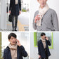 カシミヤ100% 織物無地マフラー メンズ フリーサイズ (カシミヤ マフラー カシミヤ100 カシミア 男 防寒 薄手 大判マフラー ギフト プレゼント arcadiarca) (送料無料) (在庫限り)