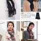 カシミヤ100% チェック柄マフラー レディース フリーサイズ (カシミア カシミヤ100% カシミア100% キャメル ブルー カシミヤマフラー プレゼント クリスマス ギフト 秋冬 かわいい) (在庫限り)