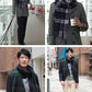 アルカディアルカ カシミヤ100% チェック柄ストール メンズ フリーサイズ (カシミア カシミヤ100% カシミア100% 大判マフラー 防寒 プレゼント バレンタイン クリスマス 秋冬) (送料無料) (在庫限り)