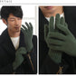 手袋 メンズ カシミヤ ニット フリーサイズ (防寒 暖かい カシミヤ100% 手ぶくろ グローブ カシミア 男性 無地 シンプル プレゼント ギフト arcadiarca) (在庫限り)