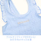 キッズ 水着 女の子 タンキニ セパレート CECIL McBEE セシルマクビー ガールズ ジュニア フリル タンクトップ スイムウェア かわいい 無地 120cm～140cm ブルー パープル プール 海 水遊び 夏用 レジャー
