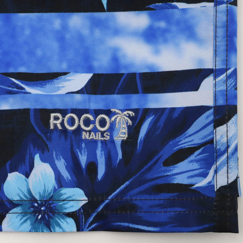 サーフパンツ キッズ 男の子 ROCO NAILS ロコネイル 水着 海パン スイムパンツ ボーイズ ジュニア インナーパンツ付き ウエスト調節ヒモ ポリエステル ブルー ブラック ネイビー 140cm～160cm プール 海 水遊び 夏用 レジャー