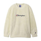 チャンピオン キッズ クルーネックシャツ 暖か フリース 130 140 150 160 Champion シェルパフリース 軽い 防寒 ロゴ 男の子 女の子 アウター (在庫限り)