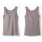 カップ付き タンクトップ レディース ブラトップ 綿素材使用 綿混 無地 シンプル ベーシック 楽 ゆったり 重ね着 インナー リラックス ヨガ 下着 春 夏 秋 黒 白 グレー ベージュ 青 茶 M L LL