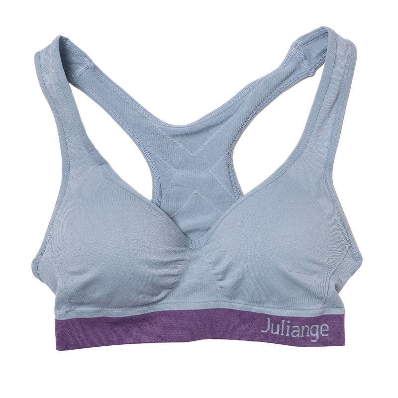 レディース スポーツブラ ハーフトップ ノンワイヤーブラ ブラジャー M L LL スポブラ ヨガ ジョギング 運動 ダンス ブラ 下着 インナー Yバック ランニング