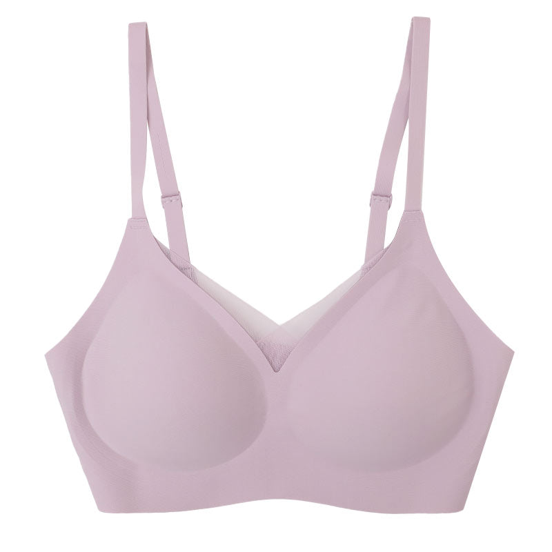 ノンワイヤーブラ レディース 脇高 シームレス ブラジャー もっちりカップ 盛れる ズレにくい M L LL 3L 滑り止め 3段ホック リラックスブラ 軽い 黒 グレー ブラウン ノンワイヤー ワイヤーなし ブラ 下着 レディースブラ 脇肉 はみ肉 バスト流れ