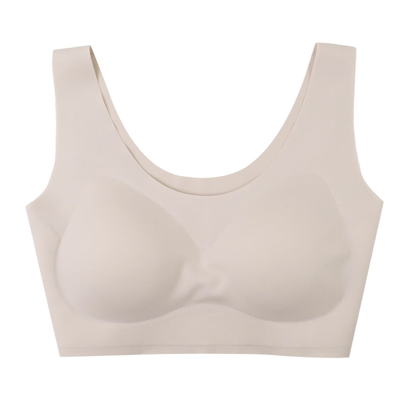 ノンワイヤーブラ レディース 無縫製 脇高 シームレス ブラジャー もっちりカップ 盛れる ズレにくい M L LL 3L 滑り止め 3段ホック リラックスブラ 軽い ノンワイヤー ワイヤーなし ブラ 下着 レディースブラ 脇肉 はみ肉 バスト流れ ハーフトップ