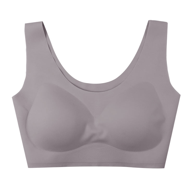 ノンワイヤーブラ レディース 無縫製 脇高 シームレス ブラジャー もっちりカップ 盛れる ズレにくい M L LL 3L 滑り止め 3段ホック リラックスブラ 軽い ノンワイヤー ワイヤーなし ブラ 下着 レディースブラ 脇肉 はみ肉 バスト流れ ハーフトップ