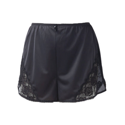 フレアパンツ ペチコート パンツ ペチパンツ レース ショート M～LL (一分丈 透けない 透け防止 インナー ランジェリー かわいい レディース 下着)
