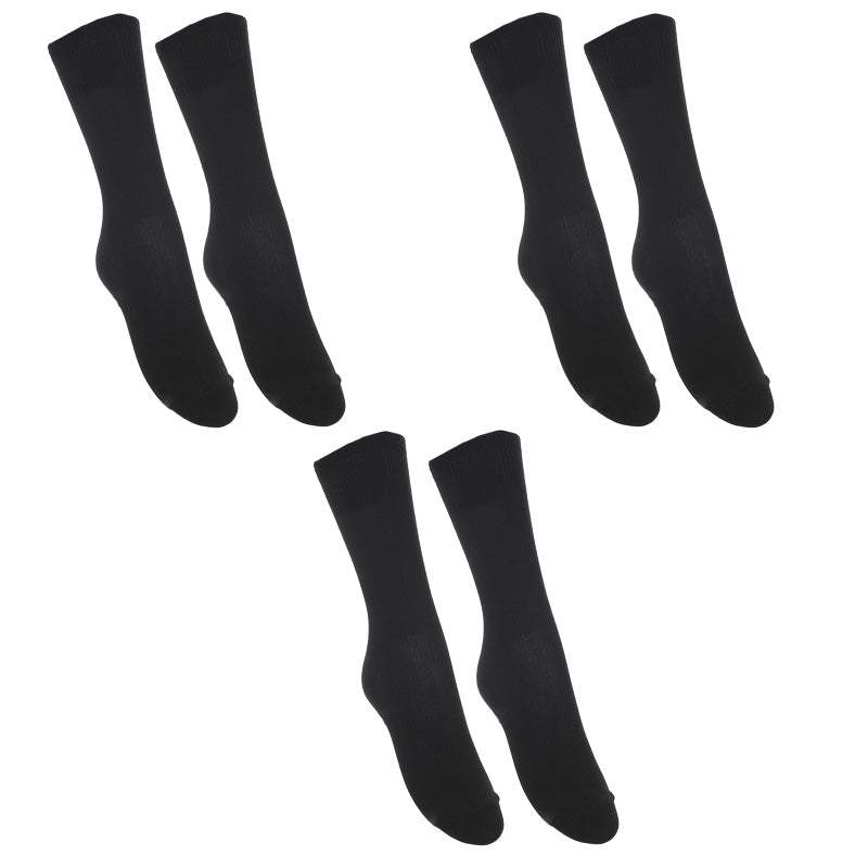 ソックス クルー ショートソックス 無地 クルーソックス 2足組 3セット 16-18cm～24-26cm ソックス 女子 男子 通学 学生 子供 白 紺 黒 靴下 ジュニア スクールソックス まとめ売り