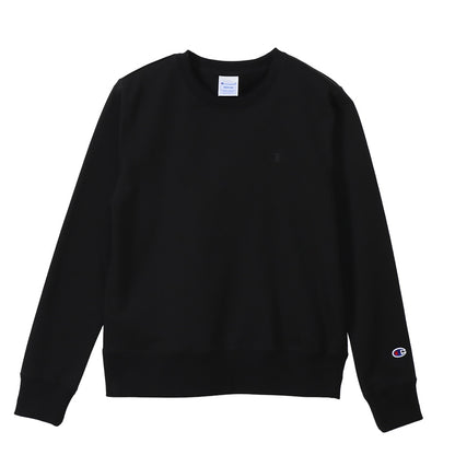 Champion スウェット レディース プルオーバー 裏起毛 ルームウェア 普段着 S M L LL 無地 ベーシック チャンピオン ブランド トレーナー 婦人 綿混