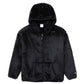 Champion チャンピオン レディース フリース ジャケット シープ M・L Champion ジップパーカー ロゴ入り フリース ボア 重ね着 冬 カジュアル ウィメンズ ジップフードジャケット