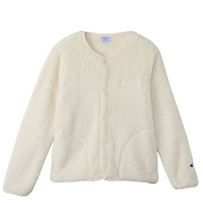 Champion レディース スナップジャケット M・L (チャンピオン 起毛 冬 ふわふわ もこもこ) (送料無料) (在庫限り)