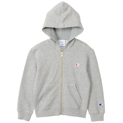 Champion パーカー 子供 キッズ 男の子 女の子 裏毛 ジップ 100cm～160cm champion フード アウター キッズ ボーイズ ガールズ