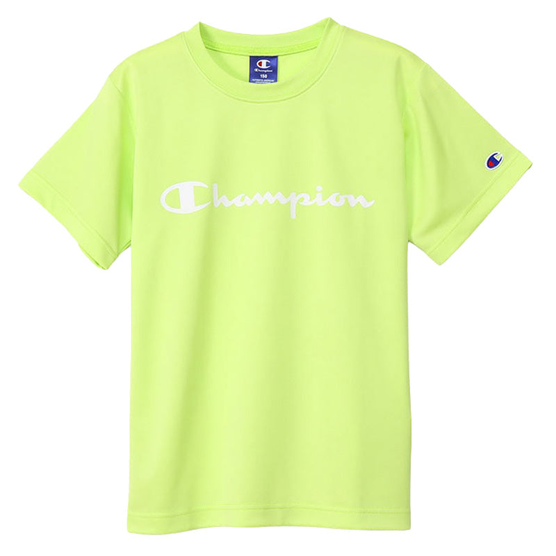 チャンピオン キッズ Tシャツ 速乾 半袖 子供 スポーツ 100cm～170cm (champion 100 110 120 130 140 150 160 170 子供服 男の子 女の子 トップス ジュニア) (在庫限り)
