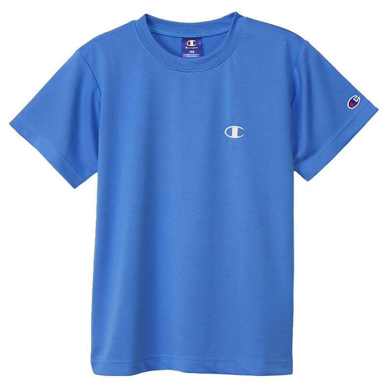 チャンピオン キッズ Tシャツ 速乾 半袖 子供 スポーツ 100cm～170cm (champion 100 110 120 130 140 150 160 170 子供服 男の子 女の子 トップス ジュニア) (在庫限り)