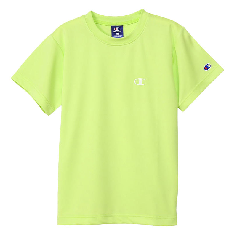 チャンピオン キッズ Tシャツ 速乾 半袖 子供 スポーツ 100cm～170cm (champion 100 110 120 130 140 150 160 170 子供服 男の子 女の子 トップス ジュニア) (在庫限り)