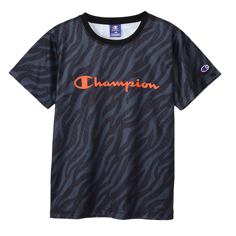 チャンピオン 子供用 半袖 スポーツ Tシャツ 130cm～160cm champion 130 140 150 160 子供服 男の子 女の子 トップス ジュニア メッシュ (在庫限り)