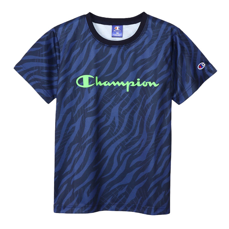 チャンピオン 子供用 半袖 スポーツ Tシャツ 130cm～160cm champion 130 140 150 160 子供服 男の子 女の子 トップス ジュニア メッシュ (在庫限り)