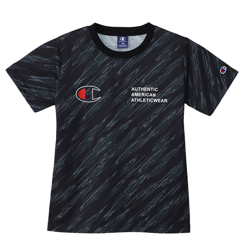 チャンピオン 子供用 半袖 スポーツ Tシャツ 130cm～160cm champion 130 140 150 160 子供服 男の子 女の子 トップス ジュニア メッシュ (在庫限り)
